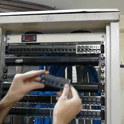 نصب تجهیزات رک شبکه - مراحل پسیو شبکه